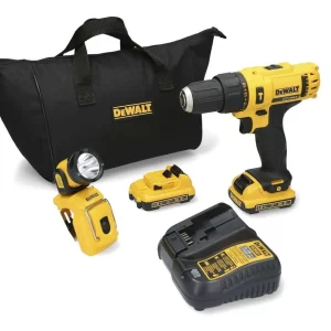 Taladro Rotomartillo + Lámpara 12v Kit DEWALT PAMXDCD716510