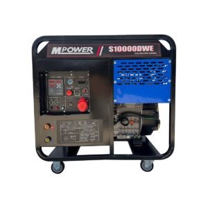 Generador Soldadora Diésel 11 kW Mpower S10000DWE 300A 127/220V