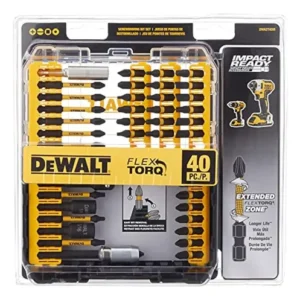 Juego de Puntas DEWALT FLEXTORQ 40 Piezas DWAZT40IR